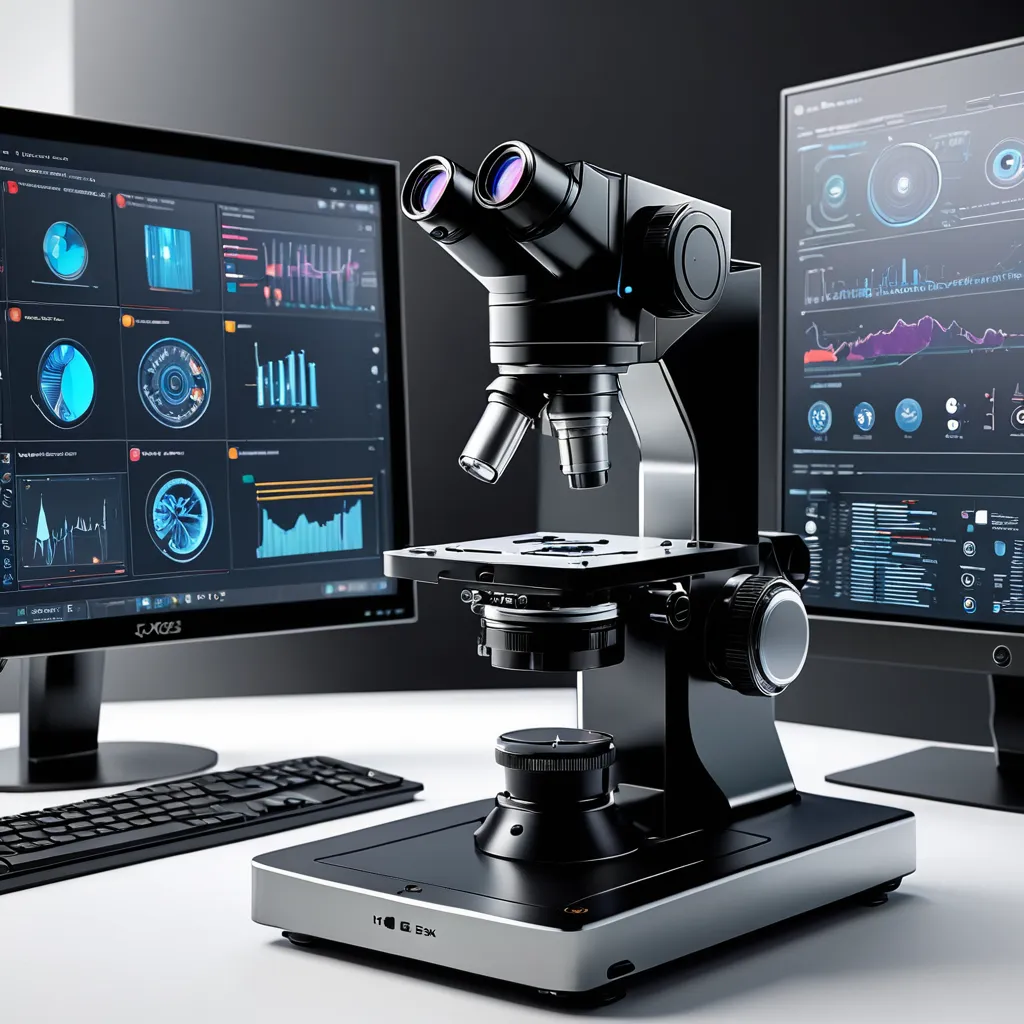 Version Microscope Exploring the 2000x Magnification Microscope