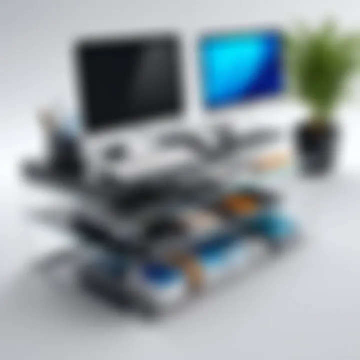 Magnificent Maximizing Efficiency with a 4-Tier Desk Organizer