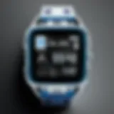 Sleek design of an Adidas digital watch showcasing its modern aesthetics