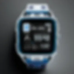 Sleek design of an Adidas digital watch showcasing its modern aesthetics