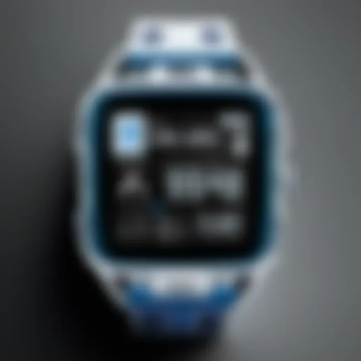 Sleek design of an Adidas digital watch showcasing its modern aesthetics