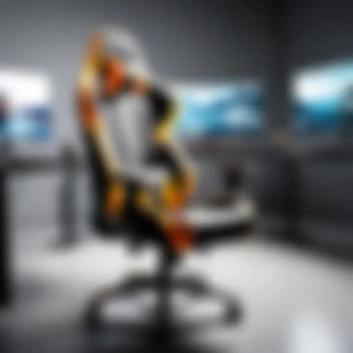 AK Racing Max Gaming Chair in a gaming setup environment