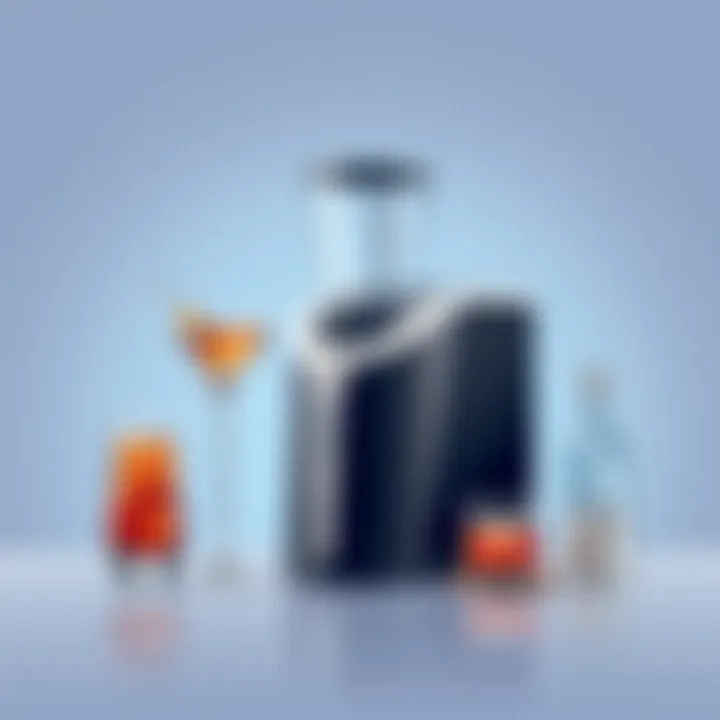 Sleek and Stylish Design of Bartesian Sleek design of the Bartesian Cocktail Maker