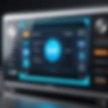 Close-up of the intuitive interface and controls of a battery-operated photo frame.