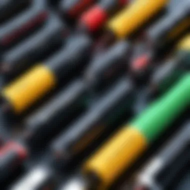 Understanding Battery Types and Their Applications Selection of different battery types demonstrating their usage scenarios