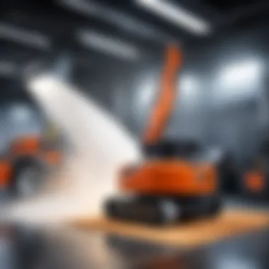 Versatility of B&D Dust Buster in Commercial Settings B&D Dust Buster demonstrating versatility in commercial use