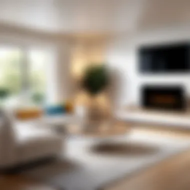 Twin Flo III Providing Comfort in a Home The Twin Flo III operating in a residential living room environment, demonstrating comfort.