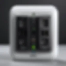Detailed view of the Belkin Single Outlet Surge Protector showcasing its design and build quality.