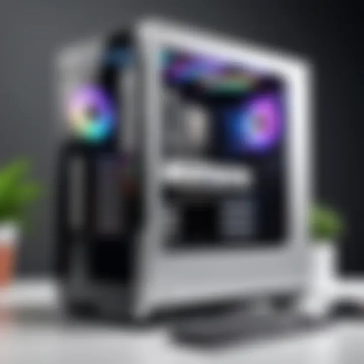 An overview of the customization options for desktop PCs.