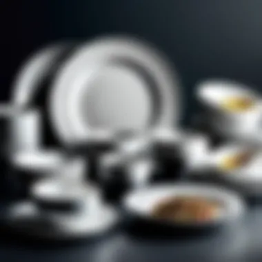 Diverse Dinnerware Collection A diverse collection of Better Homes & Gardens dinnerware showcasing various styles
