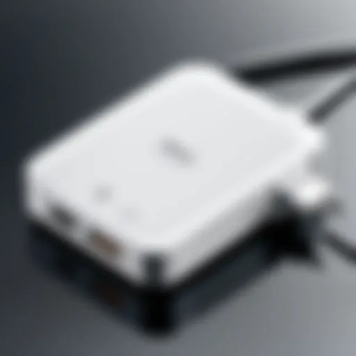 High-quality Braun replacement charger on a clean surface