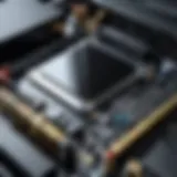 High-quality components for a custom PC build
