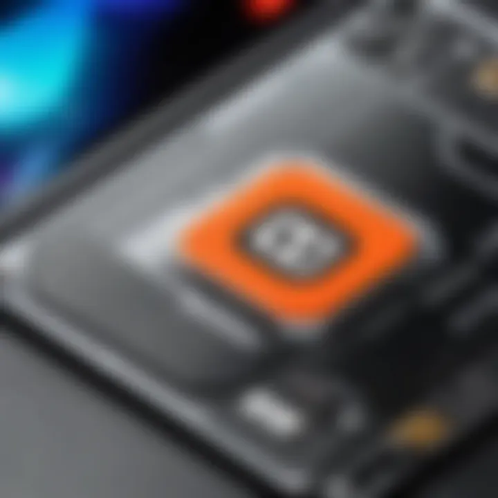 A close-up of a Nintendo Switch card with blurred background