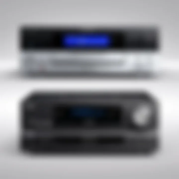 Comparison chart of different multi CD player models