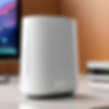 User interface for configuring Netgear Orbi RBS50Y