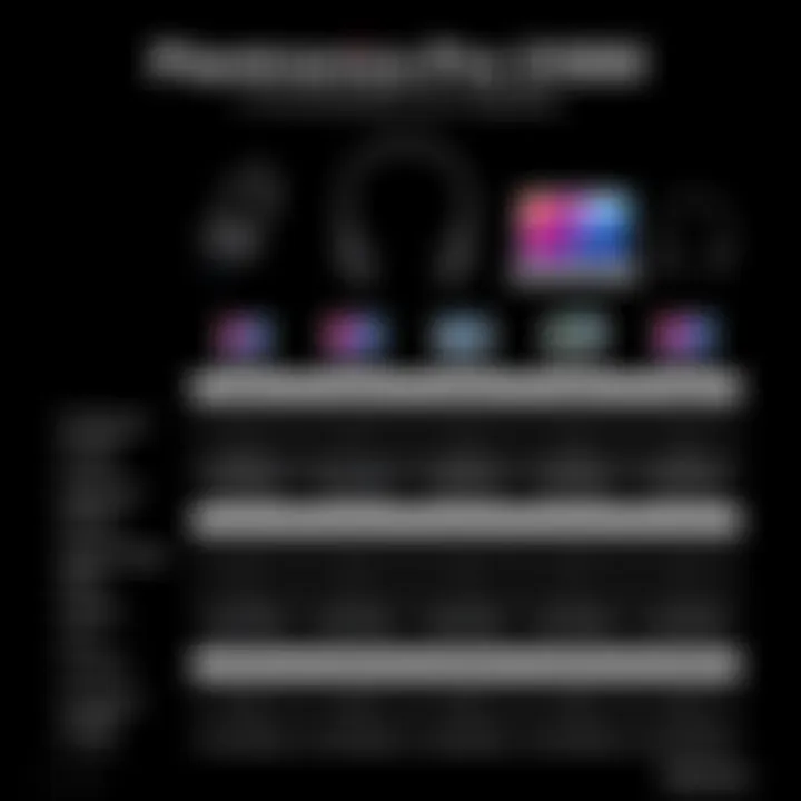 Comparison chart of Plantronics BackBeat Pro 5100 and rival models