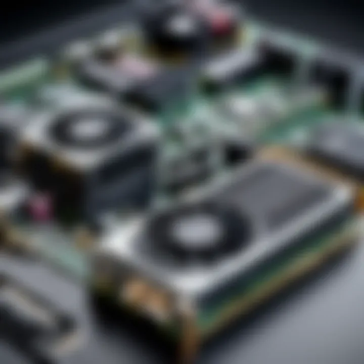 Side-by-side comparison of leading graphics cards with technical specifications