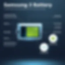 Detailed schematic of Samsung 3 battery technology highlighting its innovative design features.