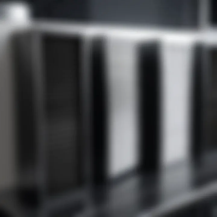 Comparison of different types of Purolator furnace filters for effective air filtration.
