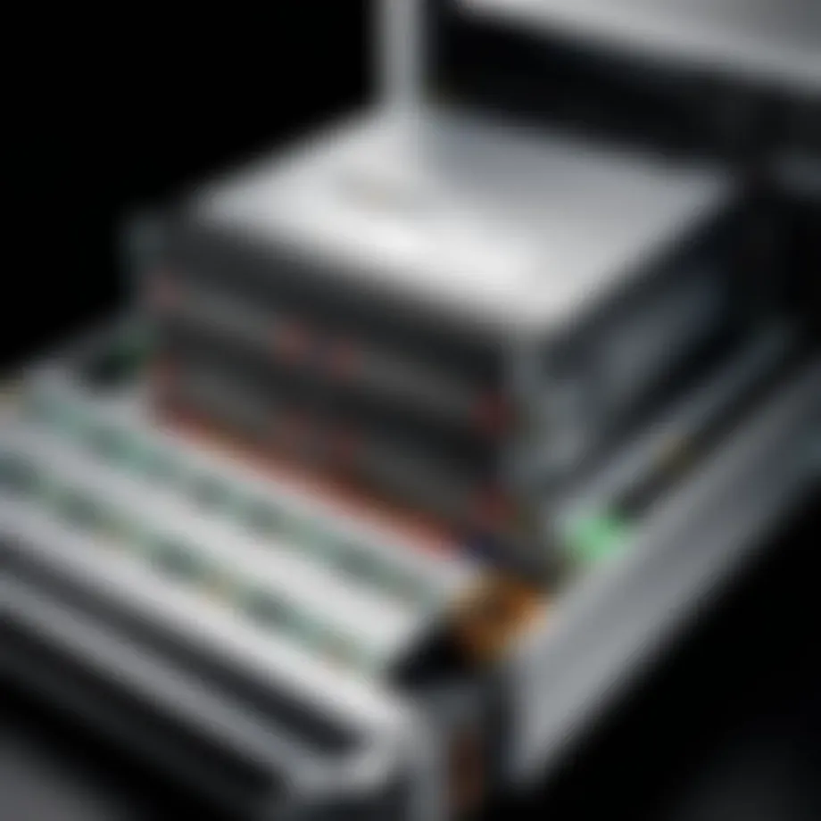 Supermicro server showcasing cutting-edge technology