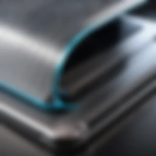 Durable laptop case showcasing high-quality materials