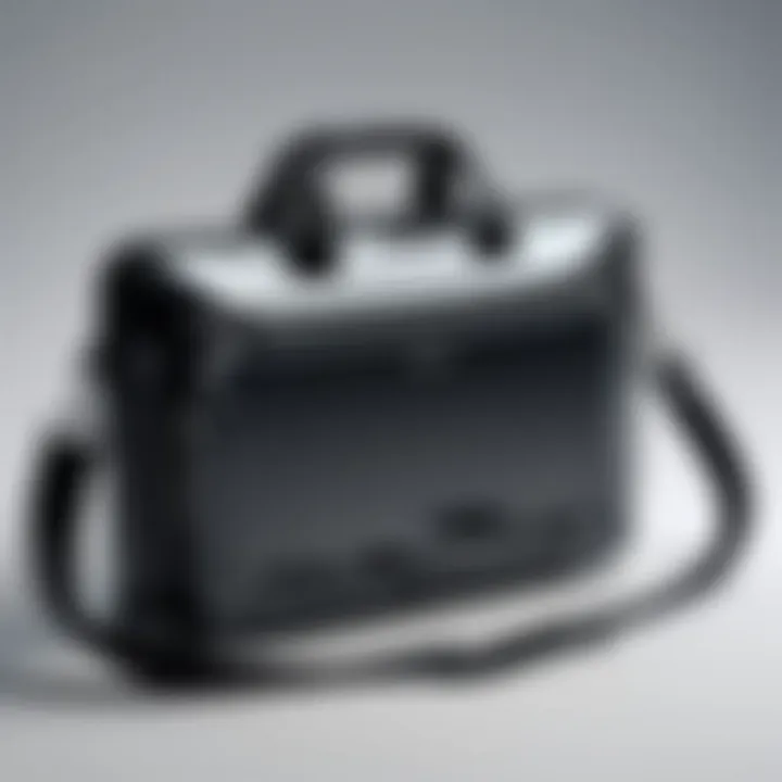 Stylish 13-inch laptop case with a shoulder strap