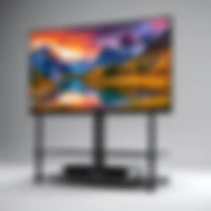 Comparison of portable TV mount stands highlighting key features and advantages