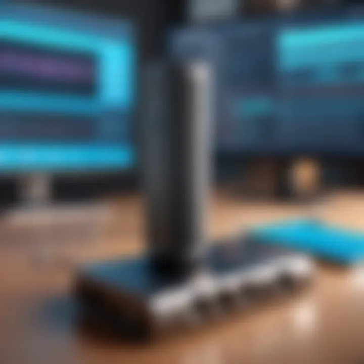 Illustration of Voice It recorder in educational setting, enhancing learning experiences