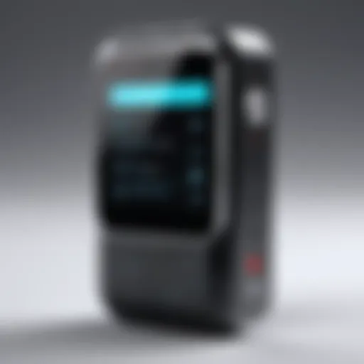 Modern Voice It recorder showcasing sleek design and advanced technology