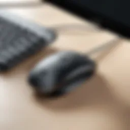 Sleek design of the Logitech MX Keys Mouse Combo