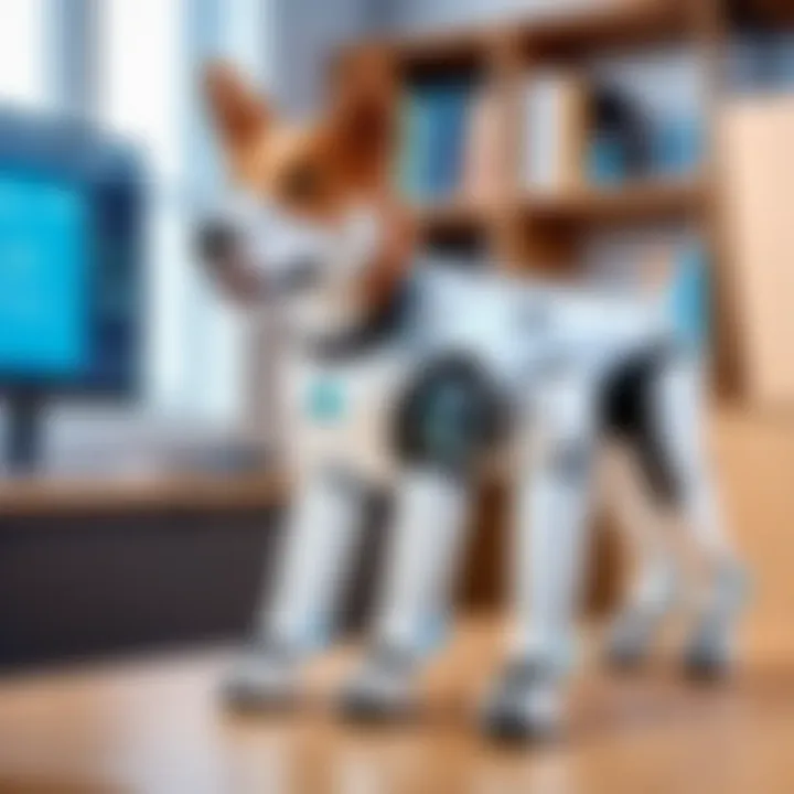 Educational benefits of the Contixo Robot Dog demonstrated in a classroom setting.