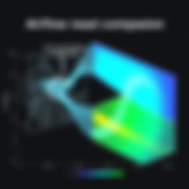 Comparison of airflow performance between Corsair QL RGB fans and competitors