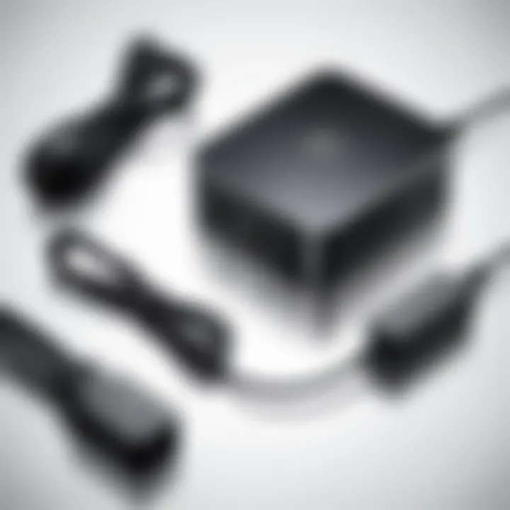 Illustration of various devices compatible with Dell auto air AC adapters.