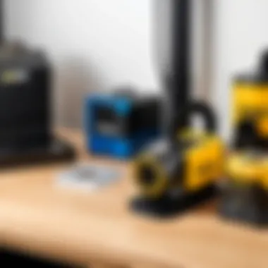 Exploring Dust Collection Options Various types of dust collectors for hole saws displayed together