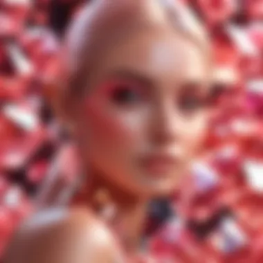 Future Trends of Elf Blush Gems A futuristic representation showcasing the potential future trends of elf blush gems in various fields.
