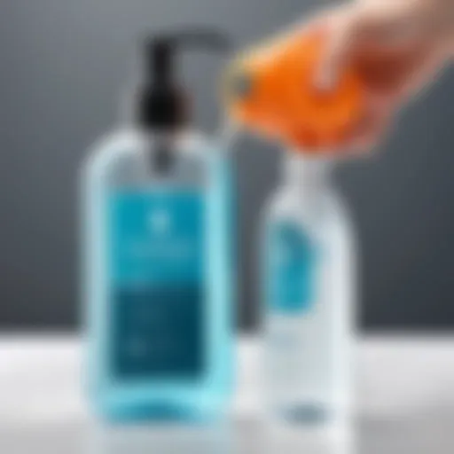 Detailed view of Everspring Free and Clear Hand Soap Refill bottle
