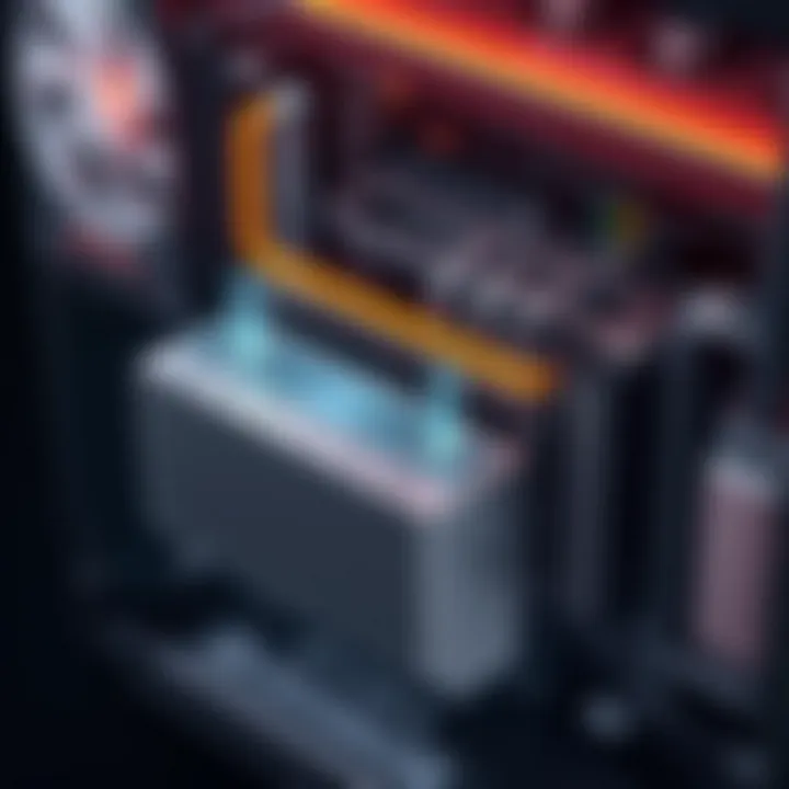 Illustration depicting the installation technique for the EVGA 3080 waterblock