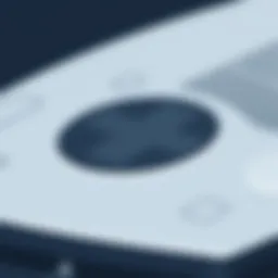 Close-up view of a PlayStation 3 console