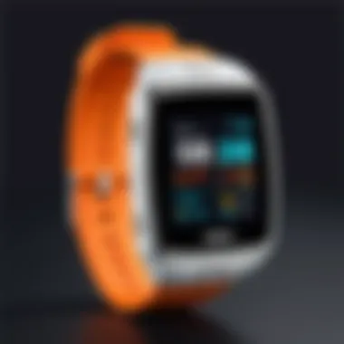 VTech smartwatch showcasing its interactive display and colorful design