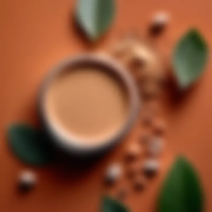 Natural ingredients used in the formulation of Amazonian clay concealer