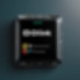 D-Link Web Smart Switch close-up view