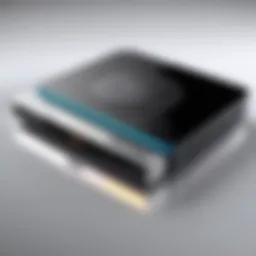 A sleek DVD player showcasing wireless technology