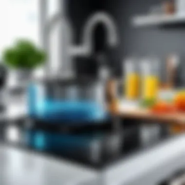 Quality Kitchen Accessories Close-up of the kitchen accessories, emphasizing detail and quality