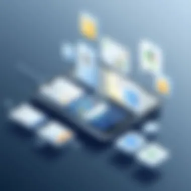 Applications and Functionalities Illustrating the various applications and functionalities available