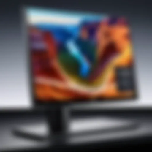 Ergo Display showcasing adjustable features