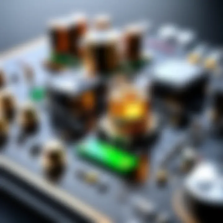 Close-up image of the internal components of the Little Bear Preamp emphasizing its build quality.