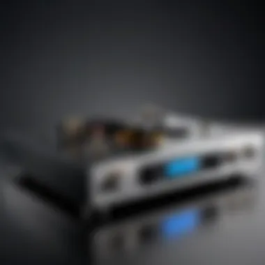 Sleek Design of the Little Bear Preamp Detailed view of the Little Bear Preamp showcasing its sleek design and interface.