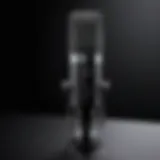 MXL dynamic microphone showcasing its sleek design and build quality