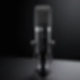 MXL dynamic microphone showcasing its sleek design and build quality