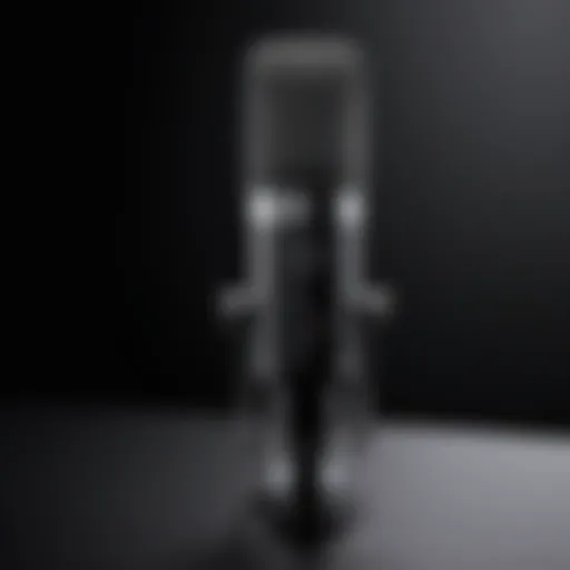 MXL dynamic microphone showcasing its sleek design and build quality
